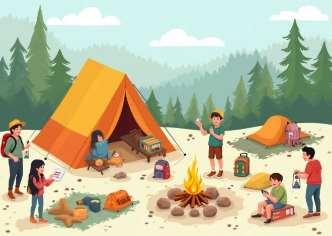 Embrace a Positive Mindset to Transform Your First Camping Trip