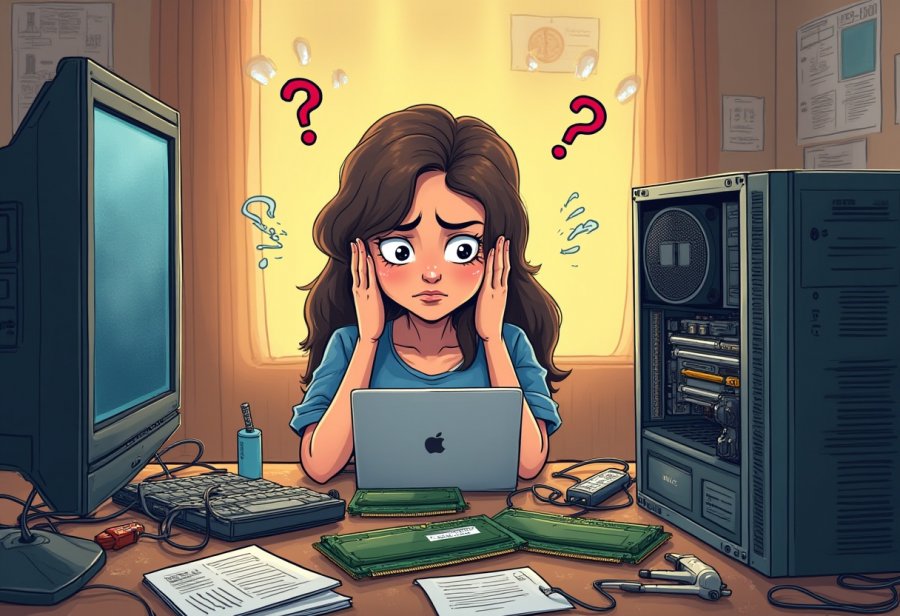 Embrace the Chaos and Humor of DIY Computer Upgrades