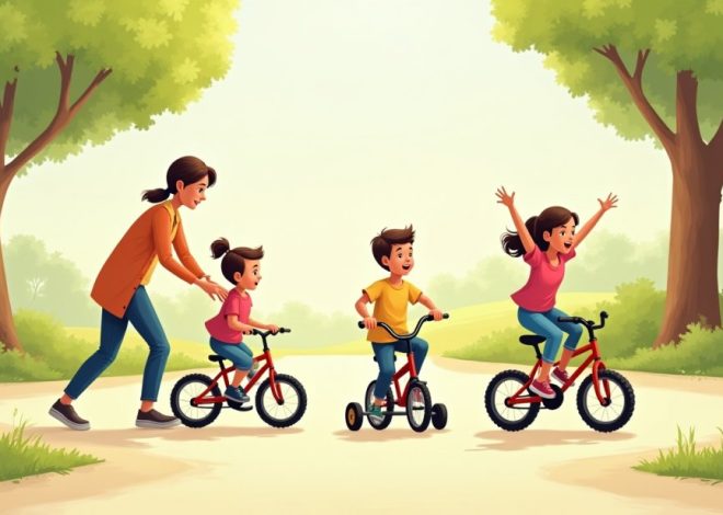 Celebrate Childhood Independence Through the Joy of Learning to Ride a Bike