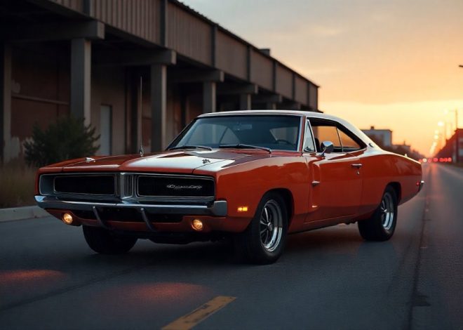 Unleash the Raw Power and Rebellion of the Dodge Charger